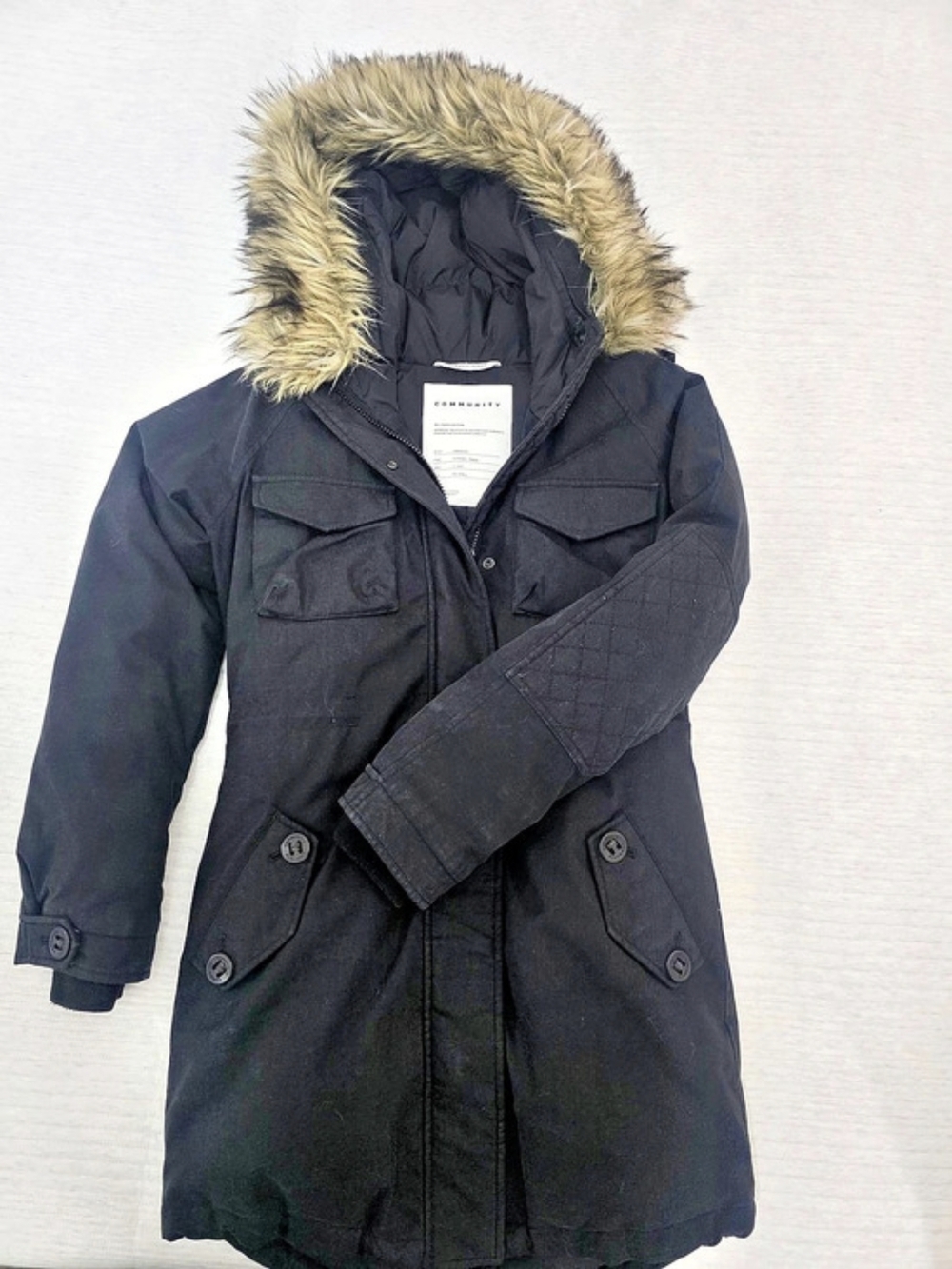 Community Paradon Military Edition Fur Hooded Parka XXS
